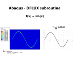 Moving the laser beam in the SinX function using Dflux subroutine